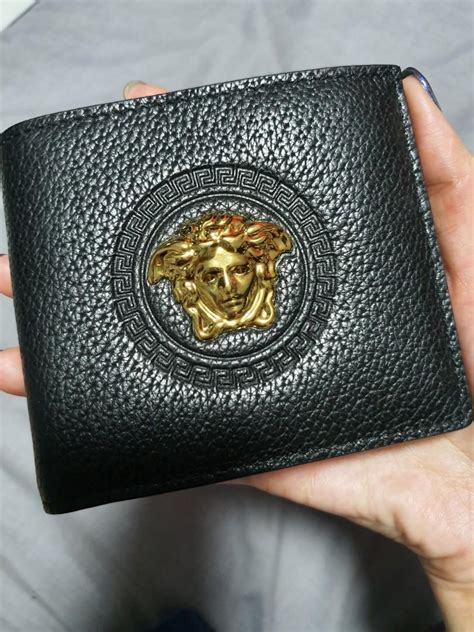 versace wallet real or fake|Versace wallets for men.